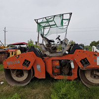 Roller Aspal Getar HAMM HD90VT 9 Ton Berkualitas Tinggi Bekas, Mesin Diesel, Pompa Motor, Drum Ganda, Sakai, Dijual Bekas