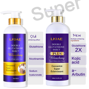 OEM/ODM Naturally Vegan Brighten Skin Best Glutathione Lightening Knuckle Black Spot Blanqueamiento Loción corporal para hombres y mujeres - Product Image 5