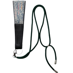 Ventagli Pieghevoli Classici da 23cm e 26cm in Legno Personalizzabili con Cordino a Tracolla - Product Image 4