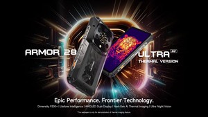Ulefone Armor 28 Ultra 5G โทรศัพท์มือถือที่ทนทานพร้อมกล้องถ่ายภาพความร้อน AI ชิปประมวลผล Dimensity 9300+ หน่วยความจำ 1TB แรม 32GB ระบบปฏิบัติการ Android หน้าจอ AMOLED มาตรฐาน IP68 รองรับการชาร์จเร็ว 120W - Product Image 2