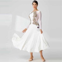M-2020 Nouvelle Robe De Danse De Salon Pour Les Filles Pratique Vêtements Nouvelle Valse Latine Norme Nationale Vêtements de Danse Moderne Robe De Danse