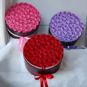 Lovebay - <span class=keywords><strong>Rosas</strong></span> <span class=keywords><strong>Estabilizadas</strong></span> Directas de Fábrica, 50 <span class=keywords><strong>Rosas</strong></span>, <span class=keywords><strong>Rosas</strong></span> Eternas, Flores Preservadas, <span class=keywords><strong>Rosas</strong></span> Infinitas y Eternas en Caja Redonda - Product Image 6
