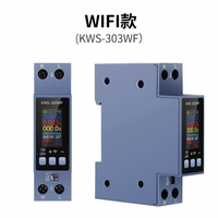 Disjoncteur intelligent WiFi Tuya CNXE KWS-303 Smart Life personnalisé 1P, 16A monophasé, cuivre, capacité de coupure 6kA, numérique