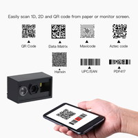 Módulo de Escáner de Código de Barras 2D Integrado de Venta Directa del Fabricante, TTL/RS232/USB Opcional, para Línea de Ensamblaje de Fábrica, Logística