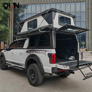 2025 thiết kế mới xe tải cắm trại overland Pop Up cứng hai mặt vỏ cửa sổ bật lên Lều xe tải gián đoạn cắm trại - Product Image 4