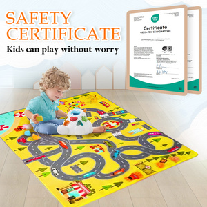 Tapis artisanal pour enfants Tapis facile à nettoyer Tapis Surface imperméable <span class=keywords><strong>Peinture</strong></span> Dessin - Product Image 5