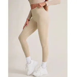 Leggings de fitness gym à séchage rapide de haute qualité vente en gros pour les femmes pantalons de yoga à la mode