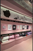 Comptoirs d'exposition personnalisés à LED, écologiques, pour les magasins de jouets tendance