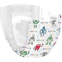 Meilleure couche écologique Double rangée de tissu pour bébés PUL imperméable tissu imprimé lavable réutilisable fabricant chinois
