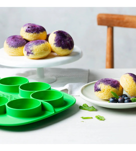 NOUVEAU 2026 – Moule en silicone à 8 cavités pour desserts, puddings miniatures et accompagnements portionnés pour plateau Varoma TM7 et <span class=keywords><strong>four</strong></span> - Product Image 3