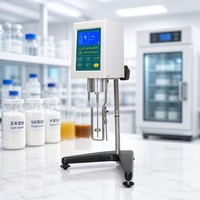 Viscosimètre numérique rotatif industriel, machine de test de viscosité NDJ-9S avec capteur de température pour encre et peinture