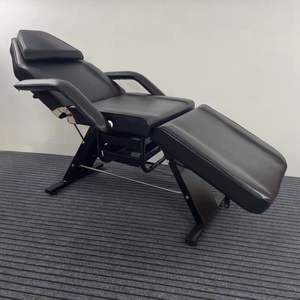 เตียงนวดเสริมความงามอเนกประสงค์แบบพับได้ สำหรับทำทรีตเมนต์ขนตา  พร้อมฐานเสริมความแข็งแรง  สำหรับทำไฮโดรเทอราปี  ทายาสี  และสัก - Product Image 6
