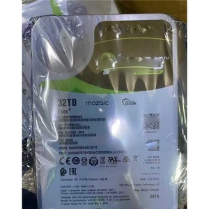 ST32000NM004K Exos 32TB 6Gbps 7.2K 512e CMR <b>Hard</b> Disk <b>Drive</b> Original and Brand New ST32000NM004K Large Capacity Stores up to 32T - Product Image 1