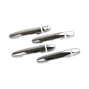 Cadres de poignées de porte de voiture pour Toyota Vitz Vios Yaris 2012 2013 2014 2015 2016 2017 2018 2019 <span class=keywords><strong>XP130</strong></span> Décoration Chrome - Product Image 2