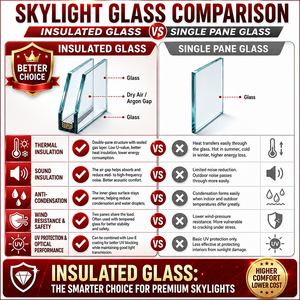 Système <span class=keywords><strong>de</strong></span> fenêtre <span class=keywords><strong>de</strong></span> toit en verre et aluminium à suspension supérieure motorisé avec actionneur à chaîne pour puits <span class=keywords><strong>de</strong></span> lumière et ventilation <span class=keywords><strong>de</strong></span> sous-sol - Product Image 6