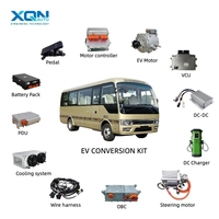 Solución Rentable para la Conversión de Autobuses Diésel a Eléctricos, Kit Completo de Reequipamiento EV para Autobuses Antiguos