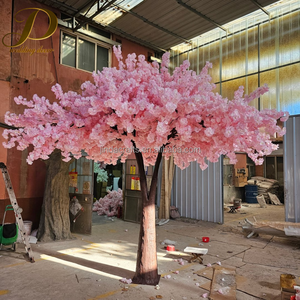 JINDA Arbre artificiel <span class=keywords><strong>Jacaranda</strong></span> violet sur mesure en gros pour la décoration de jardins et de lieux commerciaux - Product Image 3