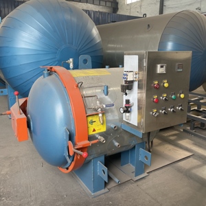 500L pequena escala <span class=keywords><strong>Autoclave</strong></span> máquina esterilizador alimentar para cogumelo cultivo substrato esterilização para pequenas fazendas - Product Image 1