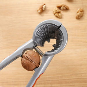 Walnut Cracker Multi Purpose Nut Sheller Aluminum Household Tool For Peeling Hazelnut And Walnut - Product Image 3