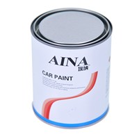 Peinture de finition automobile AINA B207 anti-corrosion 2K Rouge Fer, revêtement plastique bicomposant uréthane acrylique haute brillance en spray