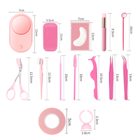 Kit d'extension de cils pour Salon de beauté, ensemble de formation de cils OEM, étiquette privée, outils de cils