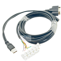 VGA RS232 DB15 15pin + PA10 a USB AM + DC5521 Categoría de producto Conectores D-Sub Cable serie con conectores D-Sub