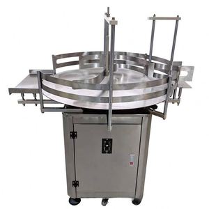 Machine d'orientation de bouteilles ronde entièrement automatique pour bouteilles en verre/plastique, type plateau tournant avec fonction de collecte des bouteilles - Product Image 4