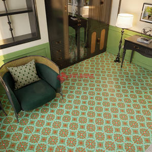 Baldosa de Cemento Encaustico Estilo Cubano 200x200mm, Baldosa Hidráulica Hecha a Mano, Top Ventas en E-commerce - Product Image 3