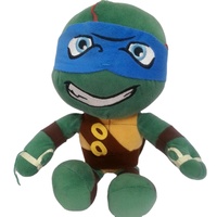 Tortuga ninja de peluche suave, personaje de dibujos animados personalizado, Juguetes