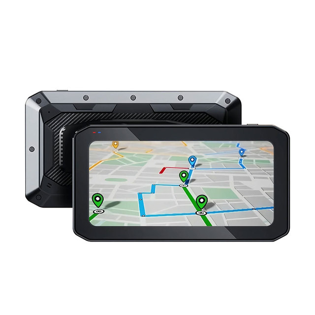 Topnavi MG610 Moto Navigation Waterproof GPS Track Portable Dashboard Motorcycle Digital Android Auto Carplay Screen