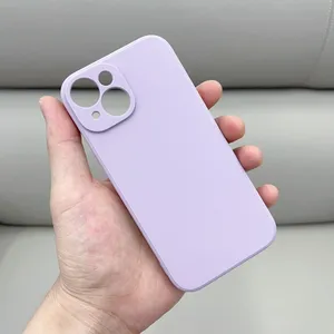 latest fashion for girls cute aesthetic bulk tpu liquid silicone blank shockproof high quality mobile phone cases