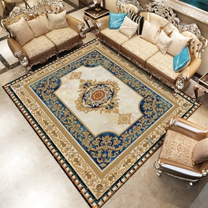 Alfombra <span class=keywords><strong>de</strong></span> lujo <span class=keywords><strong>de</strong></span> alta calidad <span class=keywords><strong>para</strong></span> sala <span class=keywords><strong>de</strong></span> estar, tapete <span class=keywords><strong>de</strong></span> mesita <span class=keywords><strong>de</strong></span> noche hecha a mano, personalizada, <span class=keywords><strong>para</strong></span> interior, Económico - Product Image 2