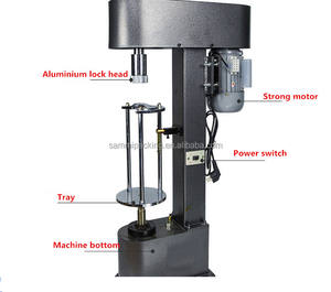 DK-50 liqueur bouteille bouchon <span class=keywords><strong>casier</strong></span> couvercle étanchéité capsulage Machine huile d'olive whisky métal capsuleuse verrouillage pressage aluminium électrique - Product Image 3