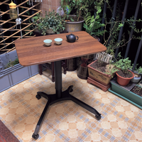 Fabricant de haute qualité bureau debout à hauteur réglable en gros bureau d'ordinateur portable mobile personnalisé avec roulettes