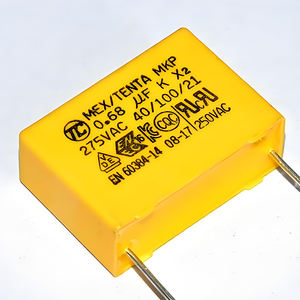 <span class=keywords><strong>Condensateur</strong></span> X2 MKP 0,68 µF 275 Vca 684K, <span class=keywords><strong>Condensateur</strong></span> de film polypropylène anti-interférence pour sécheur d'air - Product Image 1
