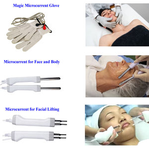 Vẻ đẹp Au-8405 <span class=keywords><strong>Bio</strong></span> hiện tại electricurrent máy với ma thuật găng tay cho mặt và cổ massage - Product Image 3