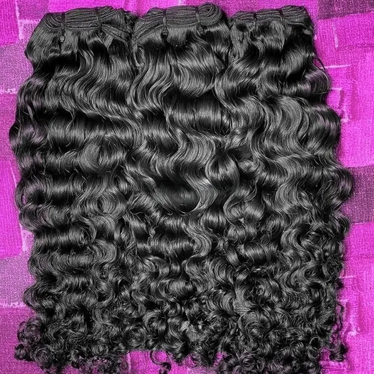 Raw vietnamese burmese hair unprocessed Raw Hair Vietnamese Burmese Curly Raw Human hair bundles