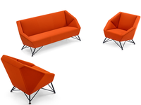 Canapé simple de loisirs Mobilier moderne et confortable pour la maison Canapé sectionnel pour appartement à la mode Offre Spéciale