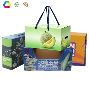 Boîtes d'emballage personnalisées en carton ondulé recyclé de grande taille pour bonbons et noix - Expédition sécurisée, réutilisables, style cadeau, personnalisables - Product Image 4