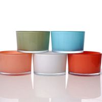 Pot à bougie personnalisé 140ml 160ml 400ml 530ml Conteneur à bougie Bougeoir vide
