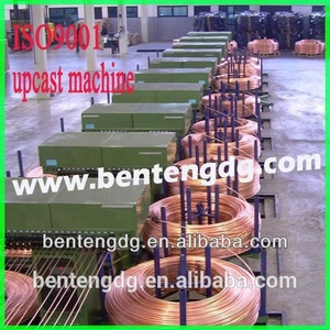 Reformar la velocidad de producción de la línea de producción de colada continua en la barra de cobre libre de oxígeno para mejo - Product Image 1