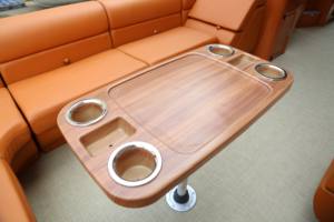 <span class=keywords><strong>Bateau</strong></span> ponton <span class=keywords><strong>de</strong></span> luxe Kinocean avec garde-corps en <span class=keywords><strong>fibre</strong></span> <span class=keywords><strong>de</strong></span> <span class=keywords><strong>verre</strong></span> et arche à vendre - Product Image 3