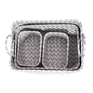 Cestas organizadoras tejidas SPYRO, cesta clasificadora de escritorio para dormitorio - Product Image 2