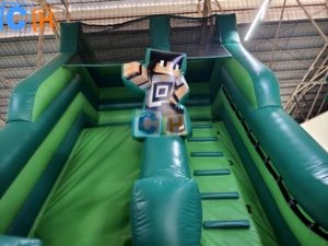 Tobogán Inflable Seco para Niños Más Popular, Castillo Inflable con Doble Tobogán y Soplador, Tobogán Inflable Seco para Niños - Product Image 4