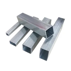 20 x 20mm 40 x 40mm 60 x 60mm Carbon Steel Hot Rolled Galvanized Square Rectangular Tube Hollow Section Square Steel Pipe Price