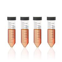 Fond conique Falcon 0.1ml 0.2ml 0.5ml 1.5ml 2ml 5ml 10ml 15ml 25ml 50ml tube à centrifugeuse avec bouchon à vis en plastique