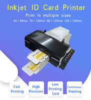 Impresora de Tarjetas de PVC de Inyección de Tinta Automática L800/L805, Nueva, para Tarjetas de Identificación y de Negocios de Plástico de una Sola Cara