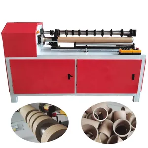 Máquina automática de corte de tubos de papel, máquina cortadora de tubos de papel higiénico para cortador de núcleo de papel