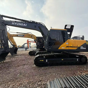 Excavatrice sur chenilles hydraulique d'occasion Hyundai 220 à vendre, avec moteur et roulement, capacité de la cuve de 1,0 m, poids opérationnel de 20 tonnes - Product Image 3