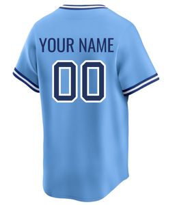 थोक जर्सी टीम सिलाई/मुद्रित पुरुष महिला युवा कस्टम बेसबॉल जर्सी - Product Image 3